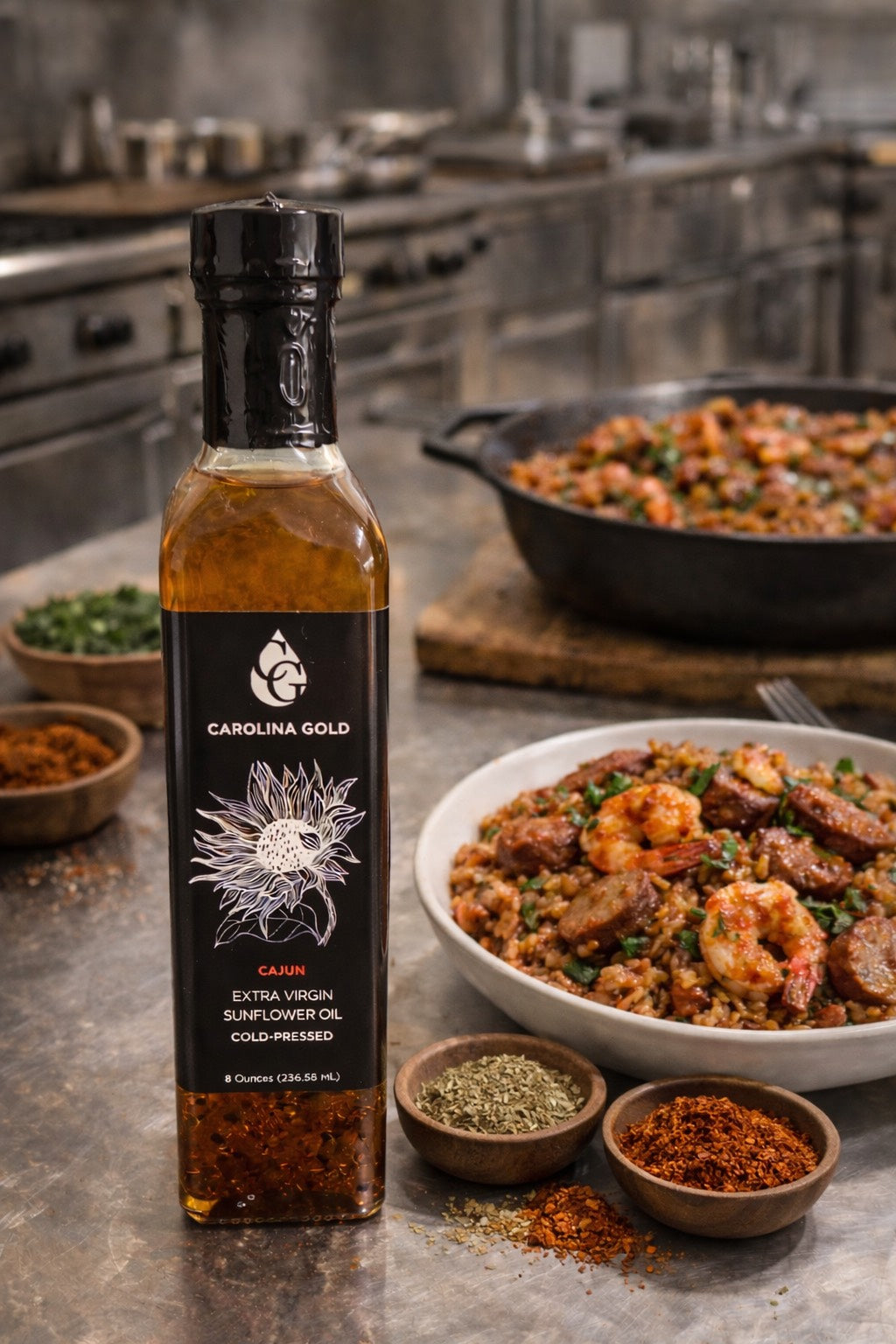 8oz Cajun Infused Oil