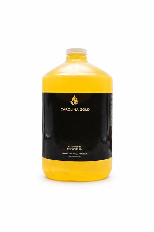 1 Gallon Cold Pressed Sunflower Oil